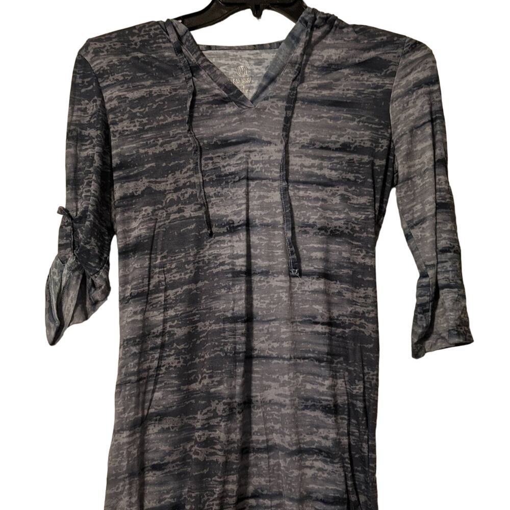 Balance Collection Tunic Hoodie, Blue, M
